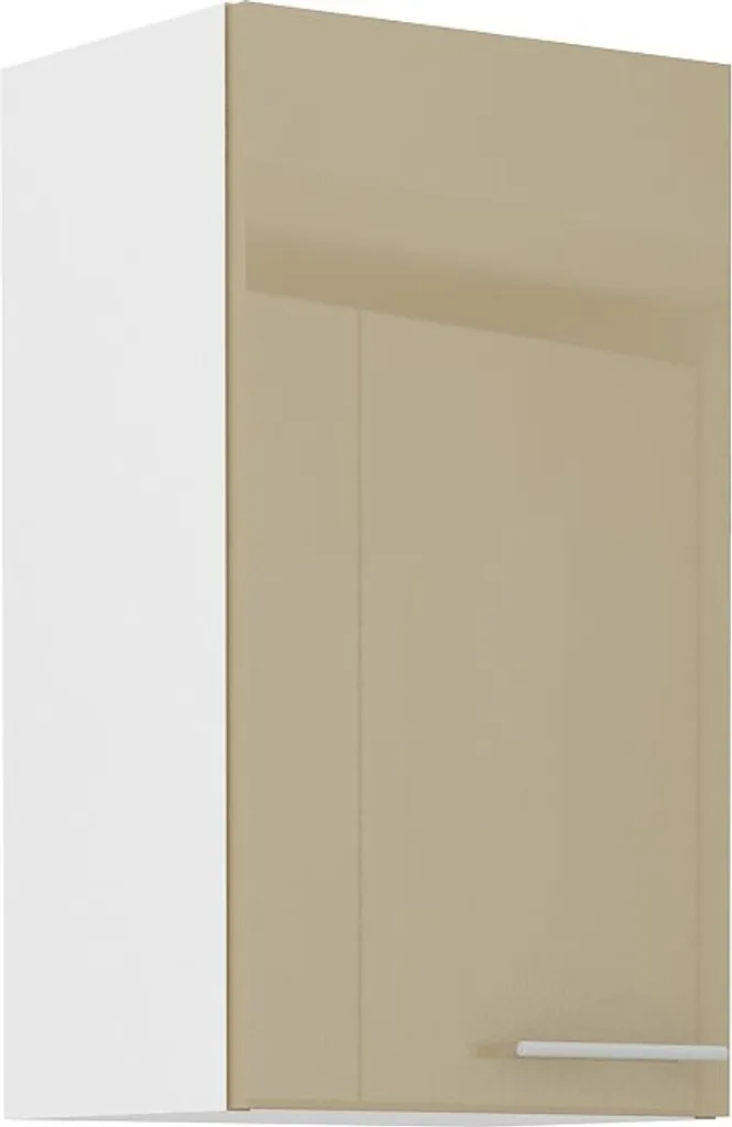 Armadietto superiore da cucina LAJLA - larghezza 40 cm, cappucino / bianco