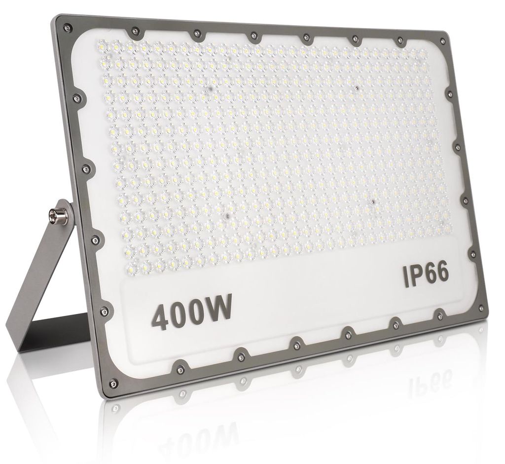 LED-Flutlicht 400 W, kaltweiß, IP66, wasserdicht, für Außen