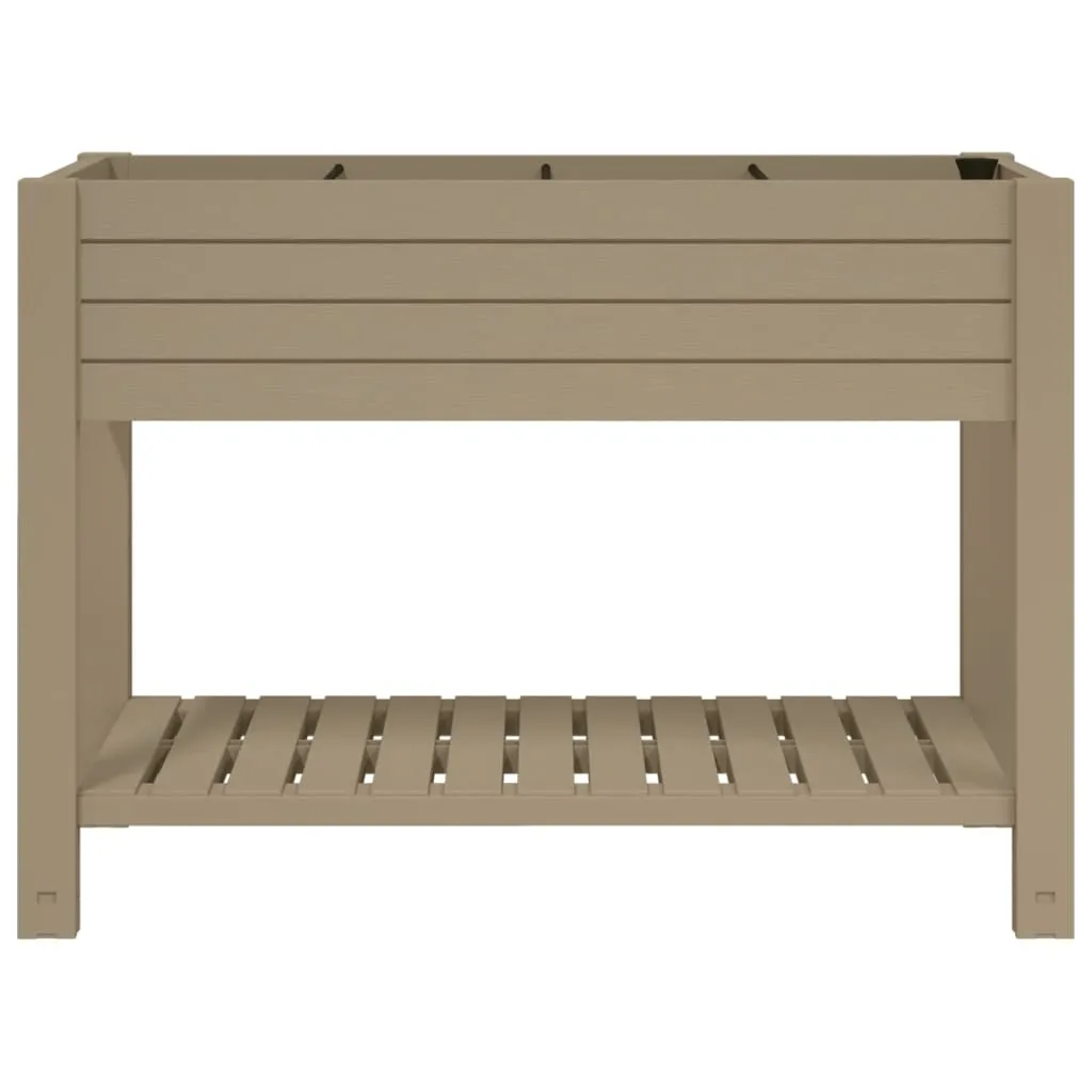 Lit de plantation robuste marron clair 110 cm avec réserve d'humidité - 4