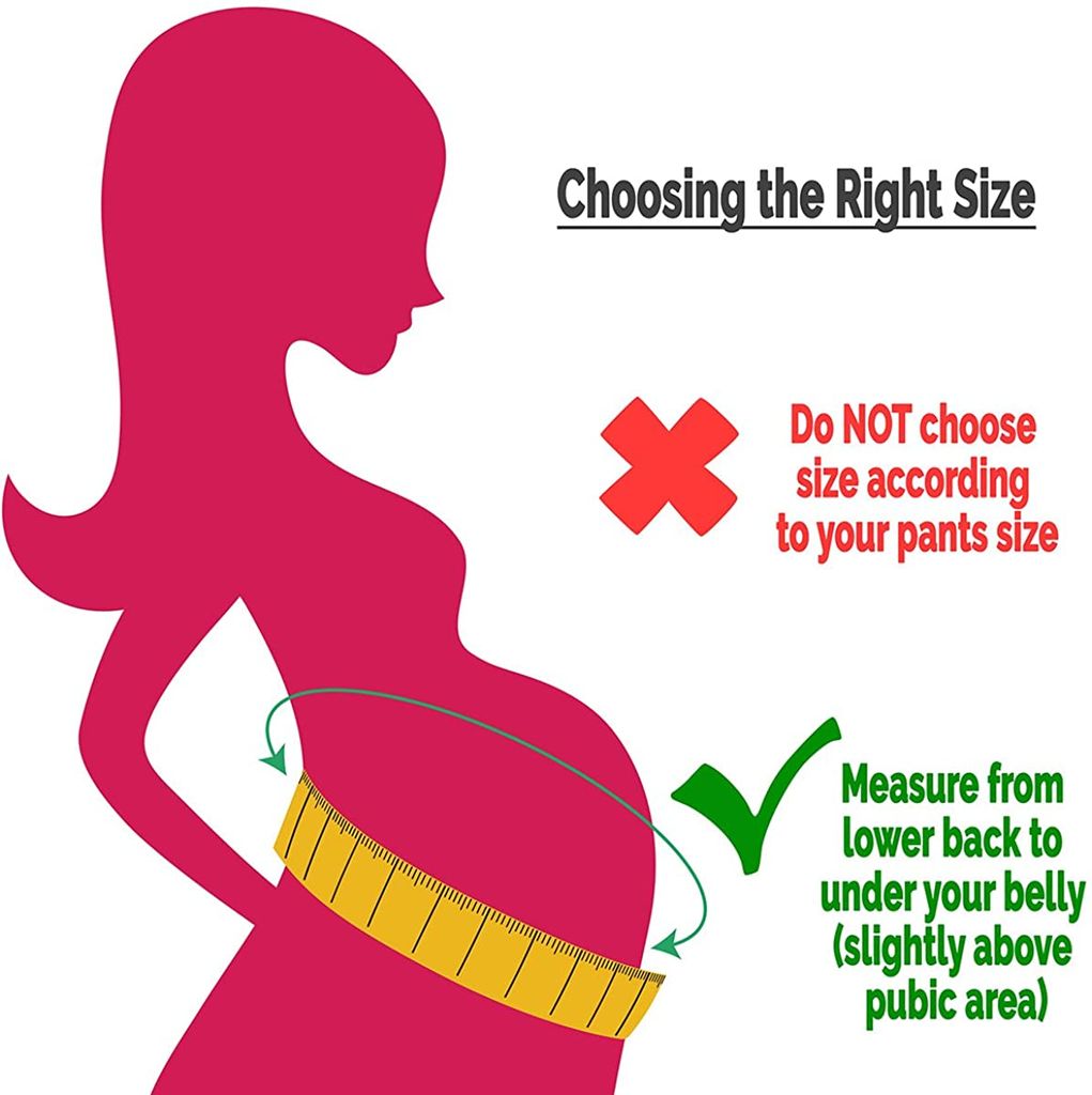 Bauchgurt für die Schwangerschaft - stützt