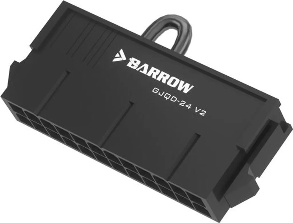 Starter PSU Barrow 24-pin Nero: Protezione Custom Loop Watercooling - 2