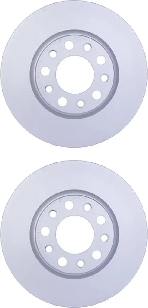 Jeu de disques de frein HELLA 8DD 355 117-231 ventilés pour essieu avant