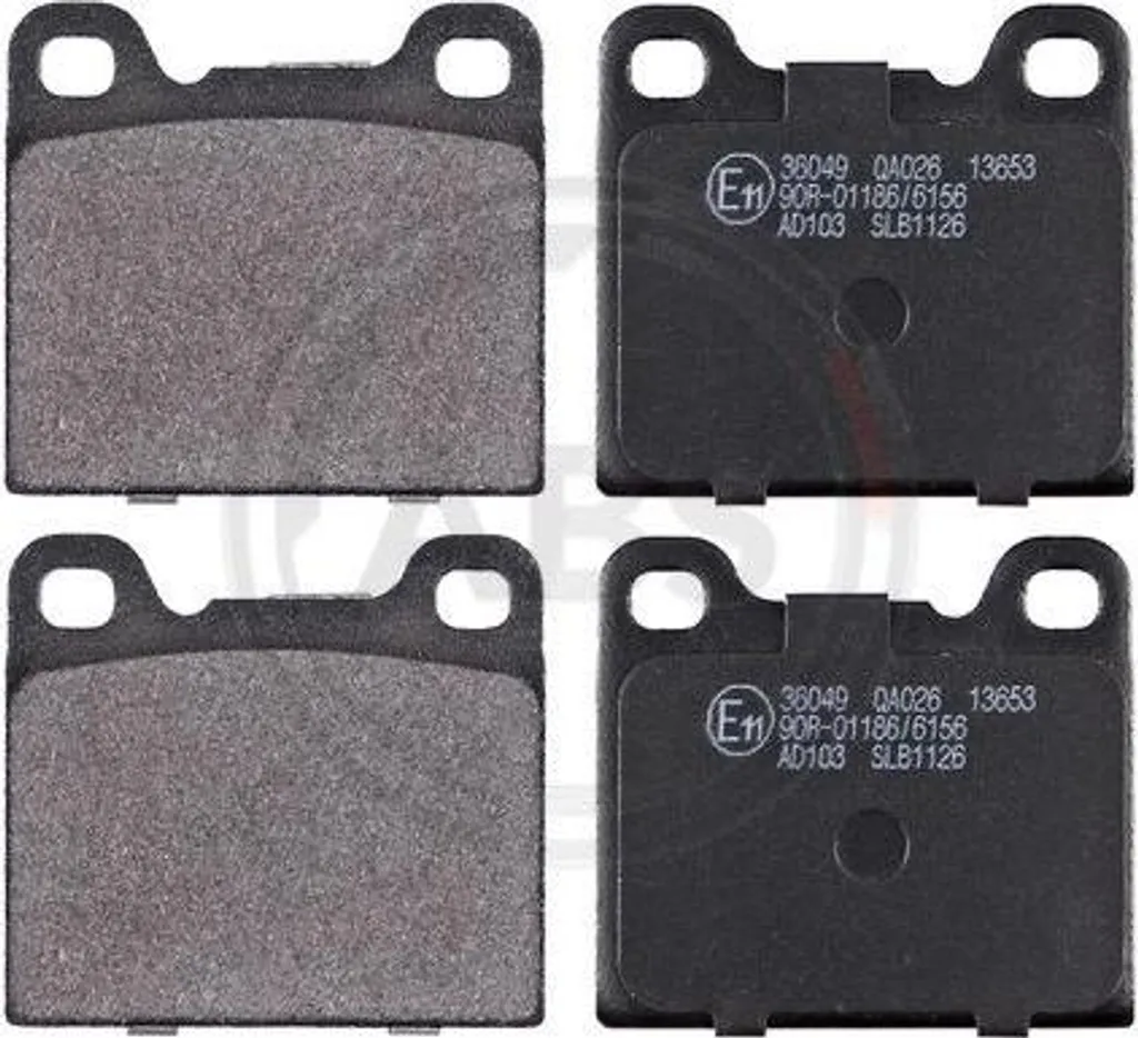 Jeu de plaquettes de frein à disque A.B.S. 36049 pour Volvo S90 V90
