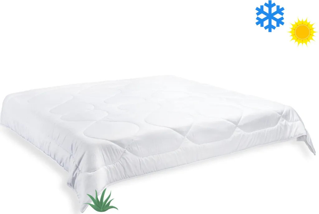 Coperta Francese Aloe Vera 240x200cm 1440g - Piumino 4 Stagioni