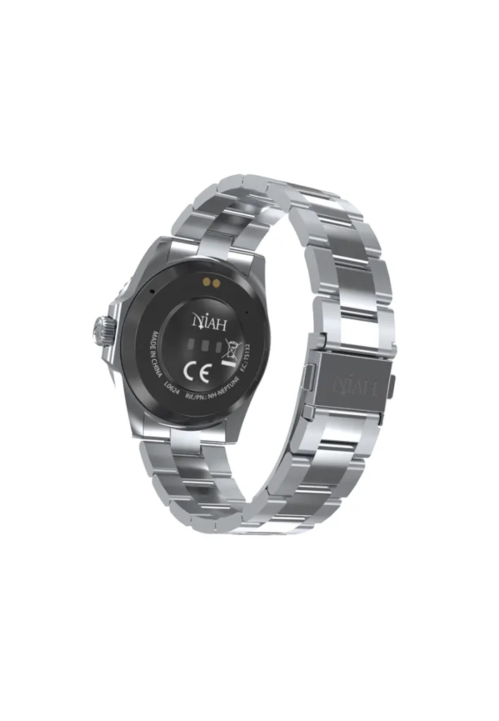 Ne manquez plus aucun appel avec la Montre Connectée Techmade Argent Homme