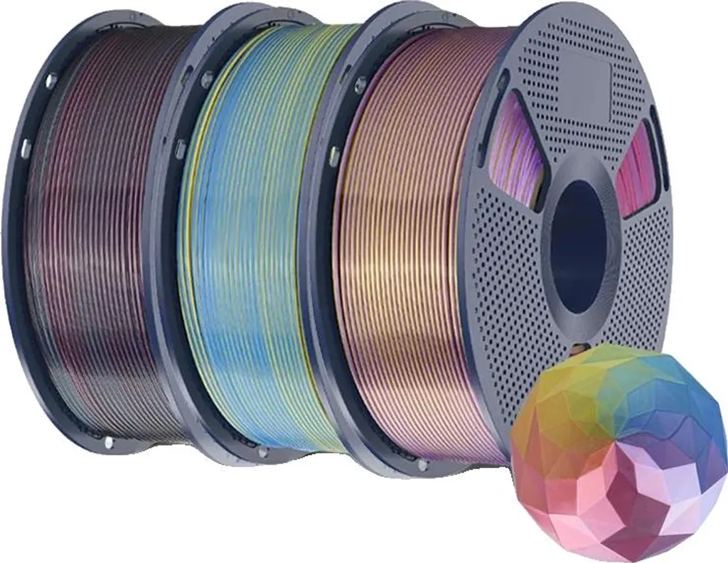 Filament 3D écologique multicolore haute qualité quatre DK LL LD