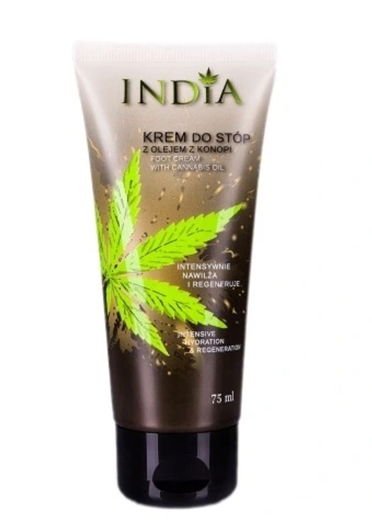 Idratante per piedi alla canapa 75 ml - Cura naturale  Immagine del prodotto 