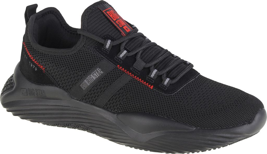 Big Star Shoes KK174255, Sneaker, Herren, Schwarz, Größe: 44