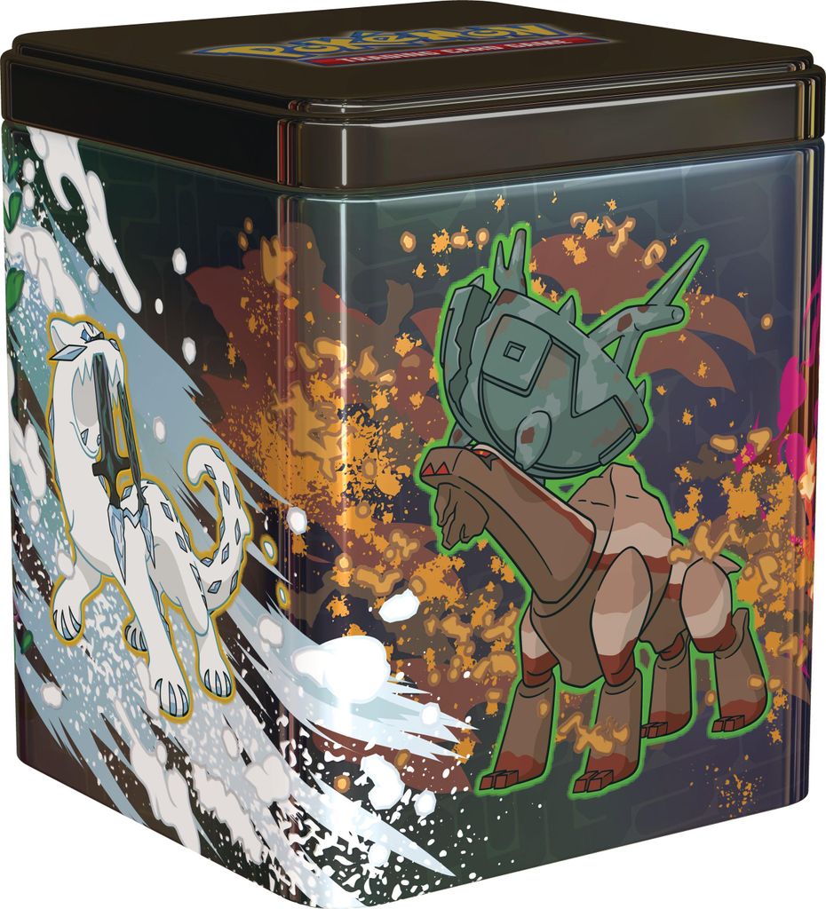 Pokémon Stapel-Tin Frühjahr 2025 Produktbild 