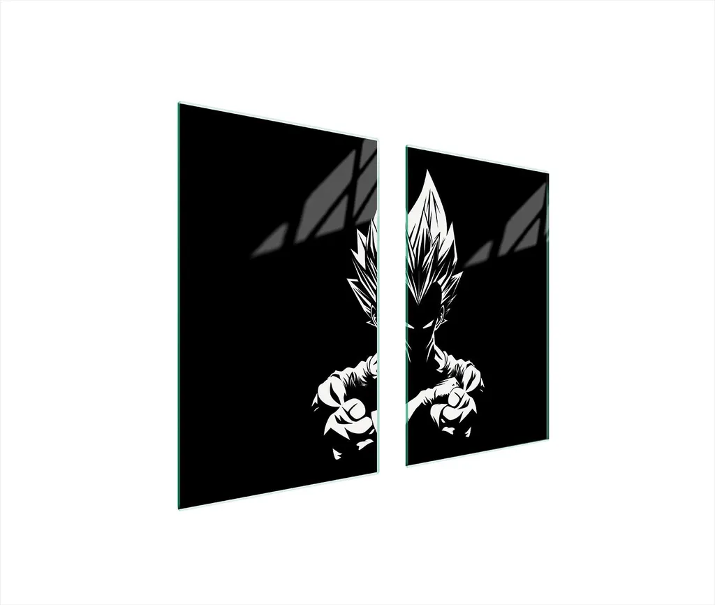 Piastre Copri Fornelli 2 Pezzi 75x52 Vetro Ceramica - Nero Elegante