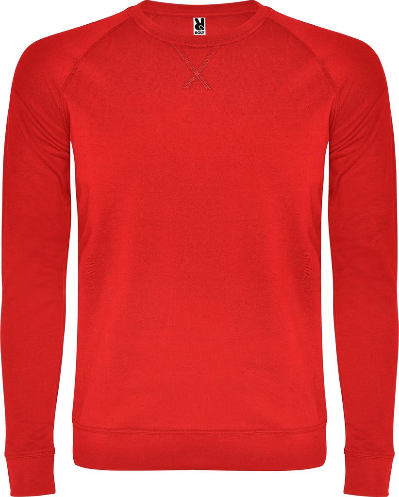 Roly SU1104 | Herren Annapurna Sweatshirt, Slub Garn - Farbe: Red 60 - Größe: M
