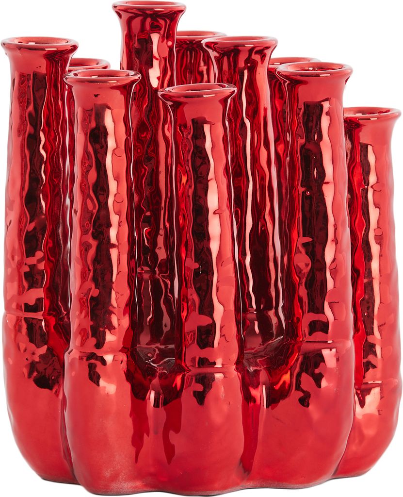 Light & Living - Vase LEANJA - 25x17x30cm - Rot