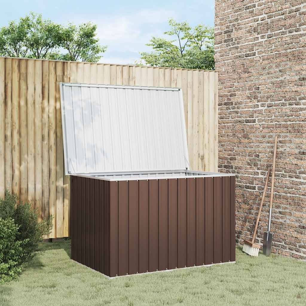 vidaXL Záhradný box hnedý 149x99x93 cm Obrázok produktu 