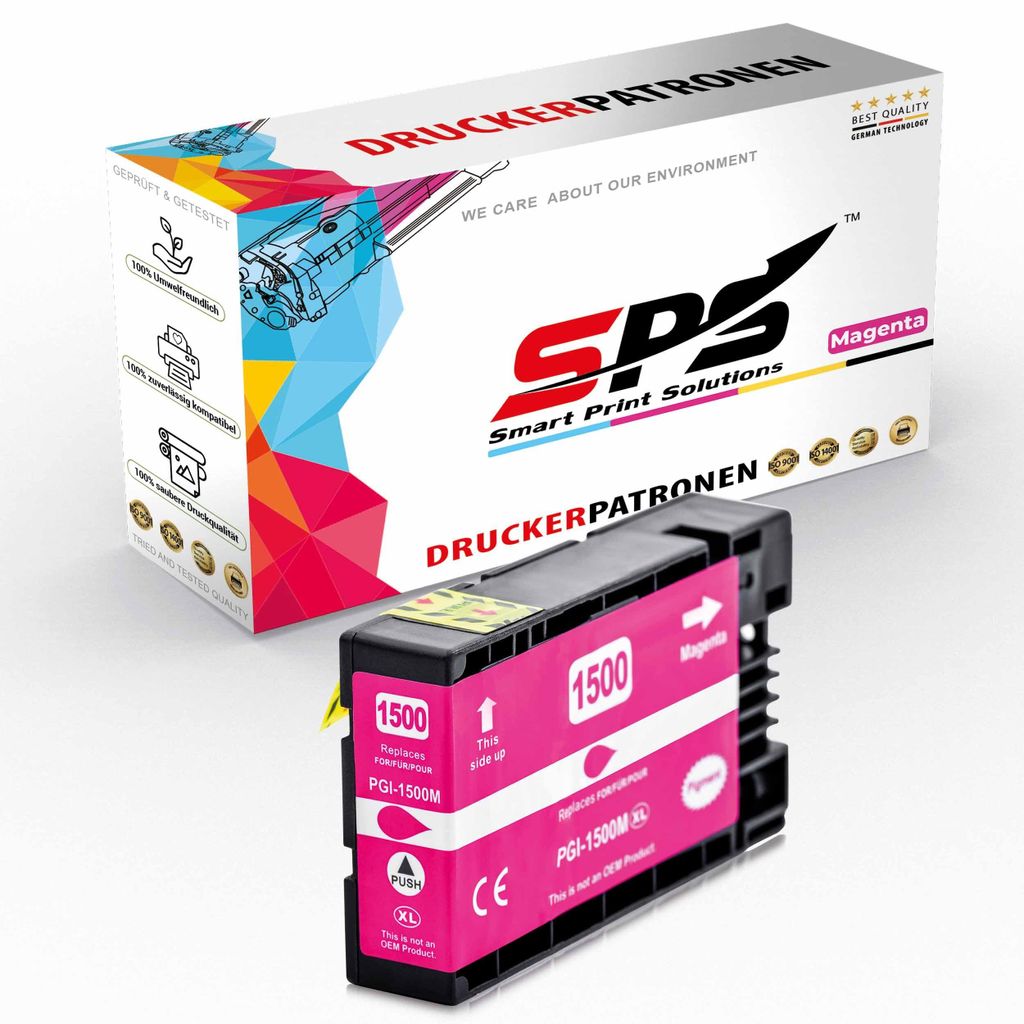 PGI-1500XLM Tintenpatrone Kompatibel für Canon MAXIFY MB 2755 | 1x Magenta