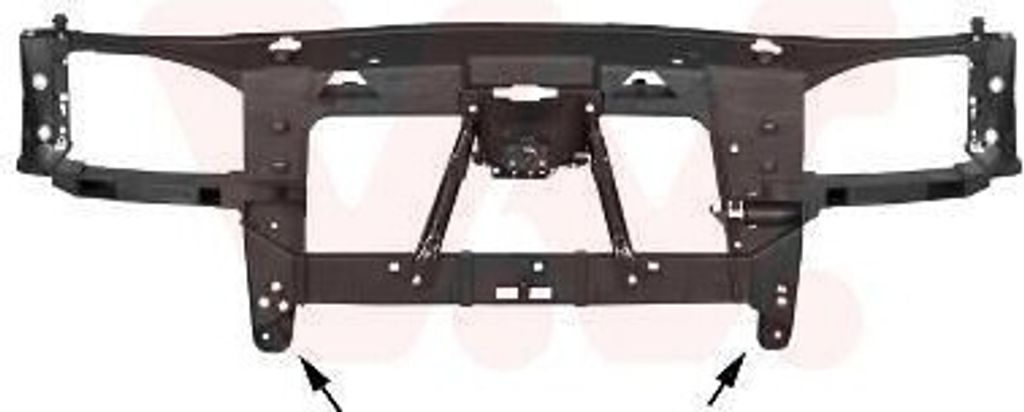 VAN WEZEL 1828678 - OE 1133010 schloßträger, vorne für Mondeo III