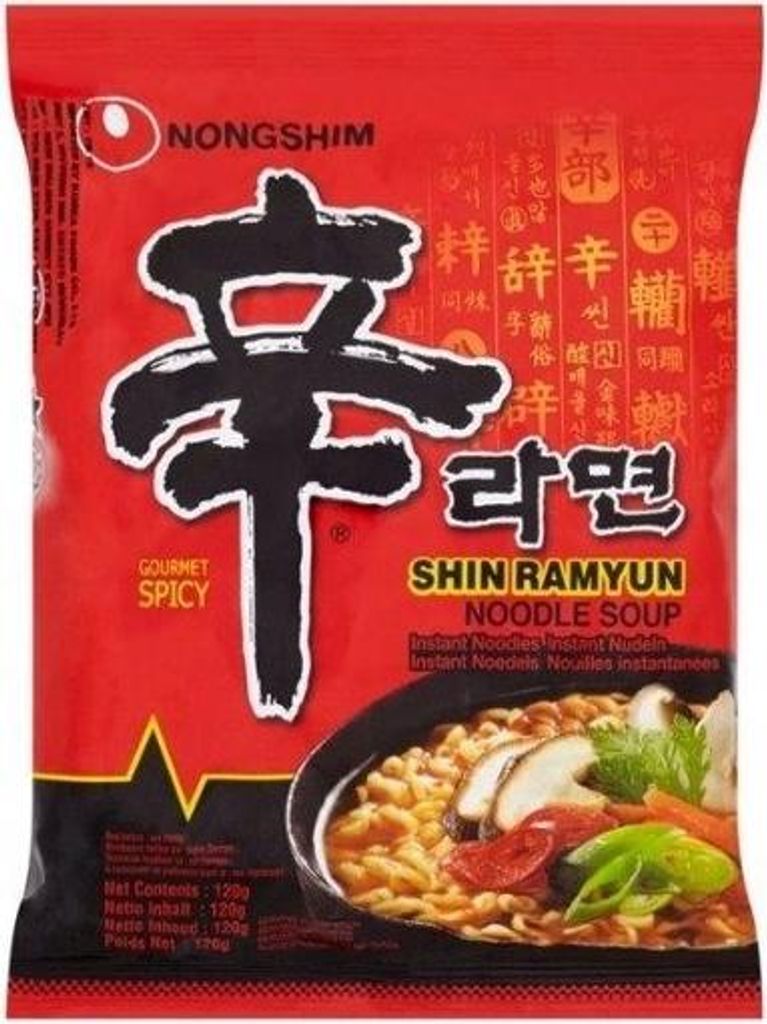 Zupa instant Shin Ramyun pikantna 120 g Zdjęcie produktu 