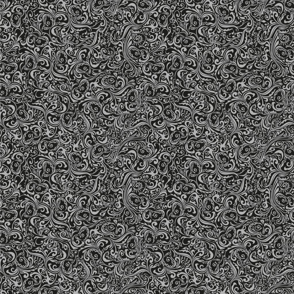 Airlaid Tischdecke Lias in Schwarz-Silber, 80 x 80 cm, 20 Stück - Mank - Ornamente