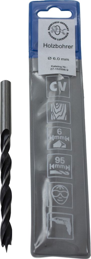 Dönges Dönges Holzspiralbohrer (Form B), Ø 3,0 mm , 135° rechts, Chrom-Vanadium