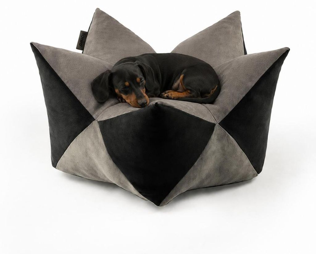 lionto Sternenkissen, stylisches WildKunstleder-Kissen mit Produktbild 
