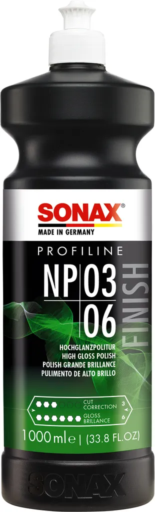 Sonax Profiline NP 03-06 Polish de finition sans silicone en 1000ml
