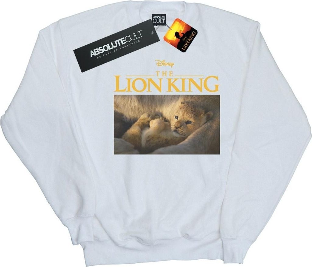 Disney - "The Lion King" Sweatshirt für Herren BI30246 (4XL) (Weiß)