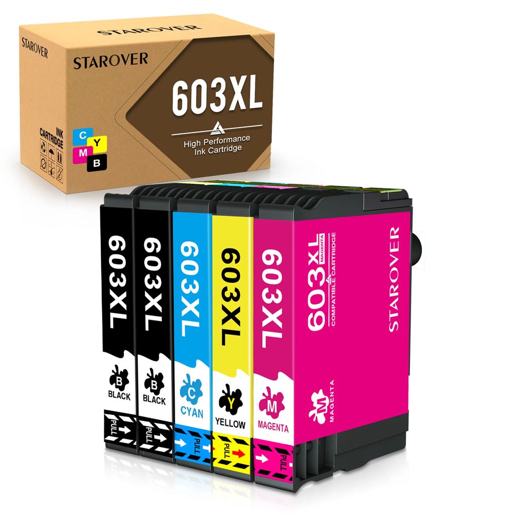 603XL Ersatz für Epson 603XL 603 Tintenpatronen Kompatibel mit Epson  Expression Home XP-2100 XP-3100 XP-4100 XP2105