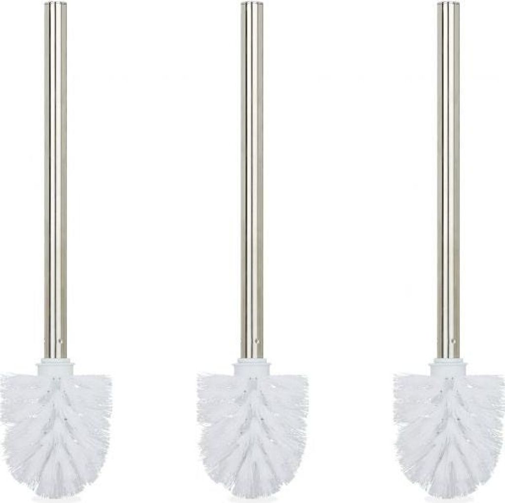Set mit 3 Toilettenbürsten weiß Produktbild 