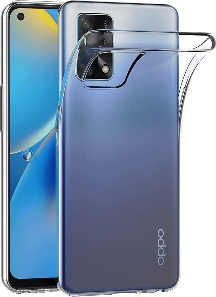 OPPO A74 4G Hülle, Ultra Dünn Crystal Transparent Soft TPU Produktbild 