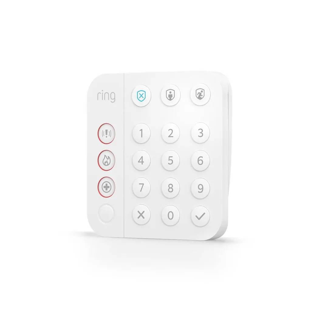 Clavier Ring Alarm 2ème Génération Blanc - Commande Murale sans Base - 2