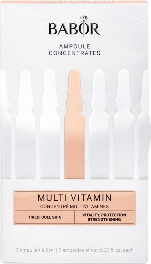 BABOR Ampoule Concentrates Multi Vitamin, Fahle Haut, 14 ml Produktbild 