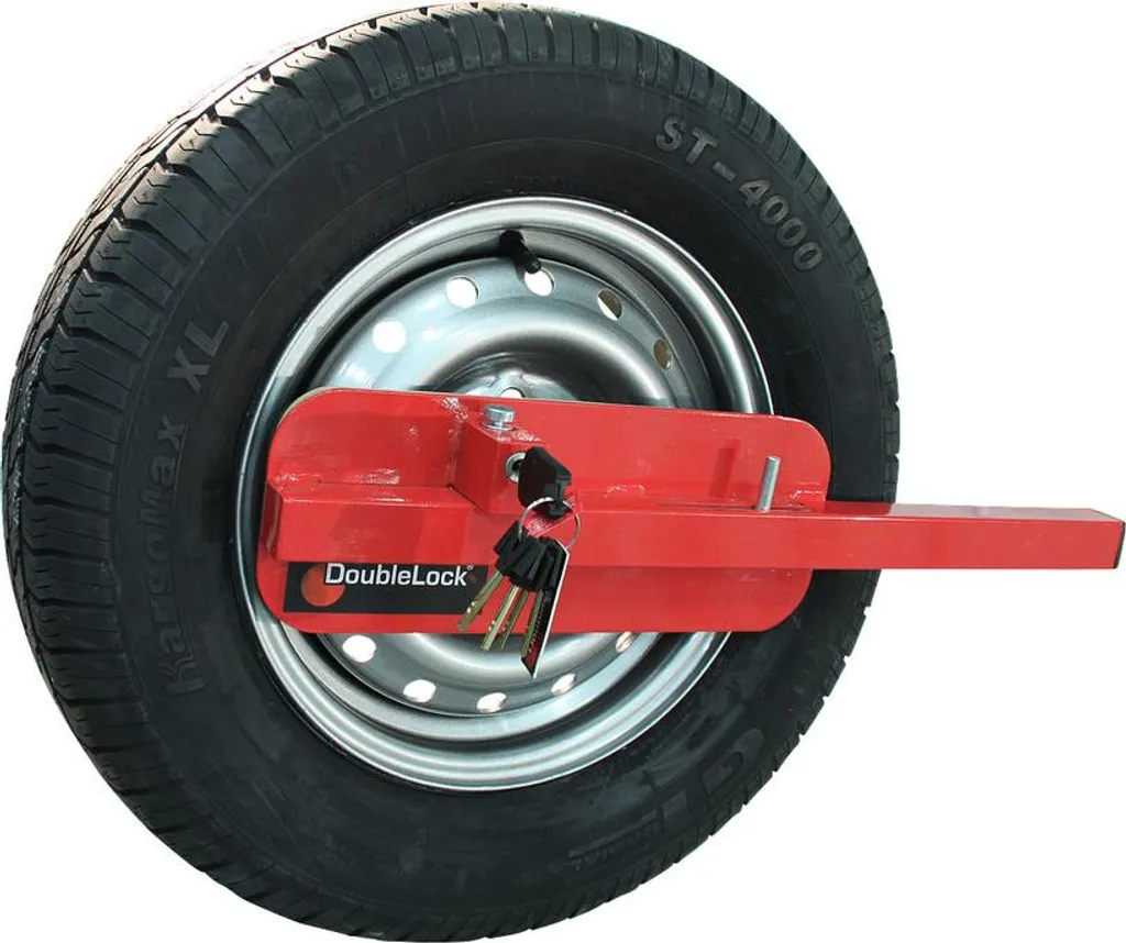 Antivol Double-Lock Buffalo Red avec Trous d'Aération Circulaires 13-15"