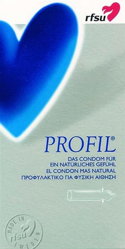 Kondom Profil 10 Stück, 52 mm Nominalbreite, anatomisch geformt, mit Reservoir