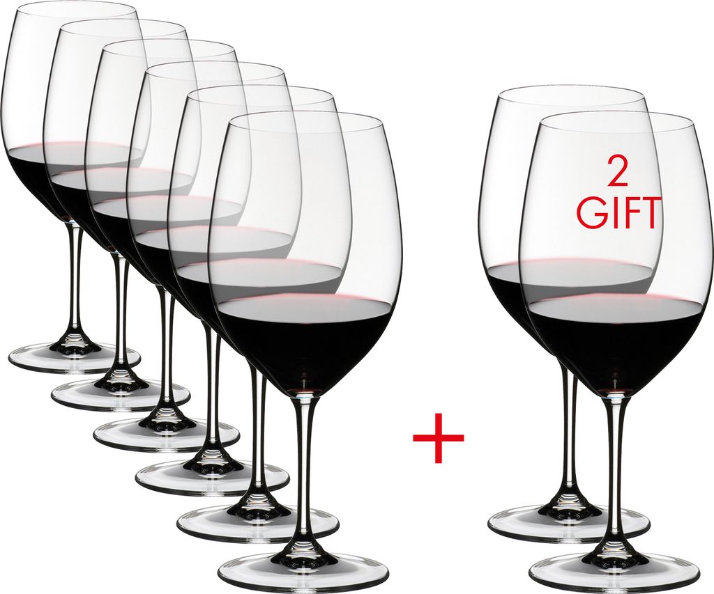 Riedel VINUM KAUF 8 ZAHL 6 CABERNET SAUVIGNON/MERLOT 7416/0 Obrázok produktu 