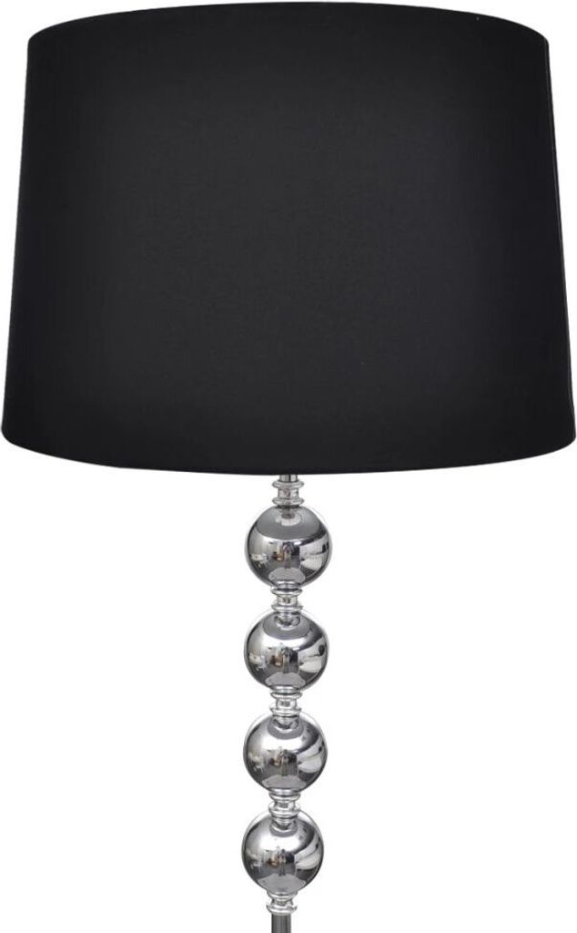 vidaXL Lampada da terra con elemento decorativo a 4 sfere Immagine del prodotto 