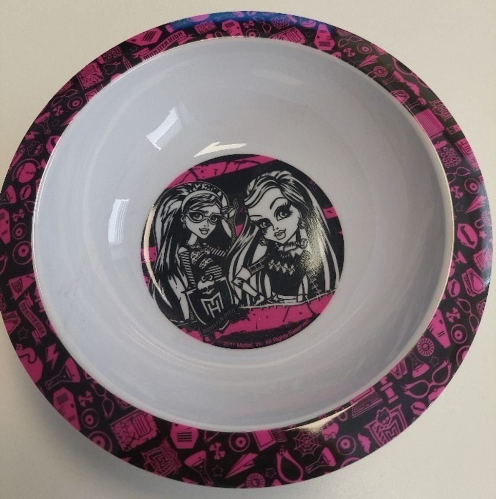 Monster High Müslischale Schüssel Melamin Produktbild 