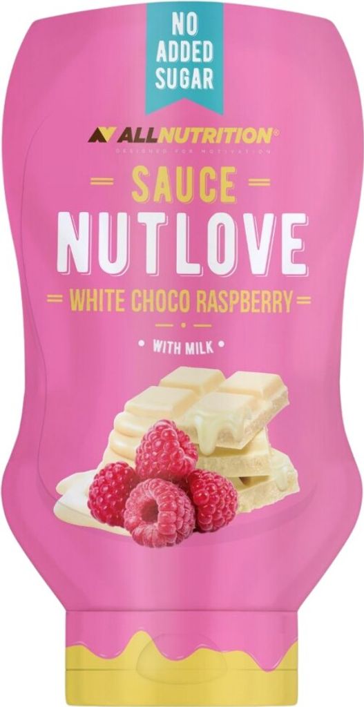 AllNutrition | NutLove Sauce | White Choco Raspberry