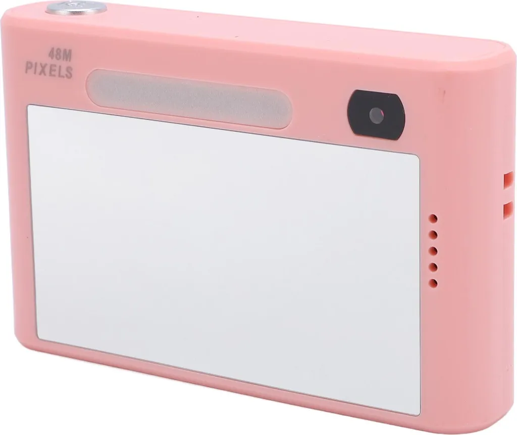 Macchina Fotografica Rosa per Ragazzi: 48MP e Video 1080P Facili
