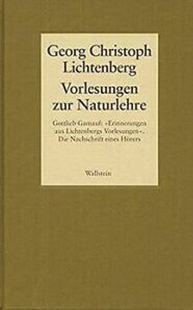 Lichtenberg, G: Gesammelte Schriften 2
