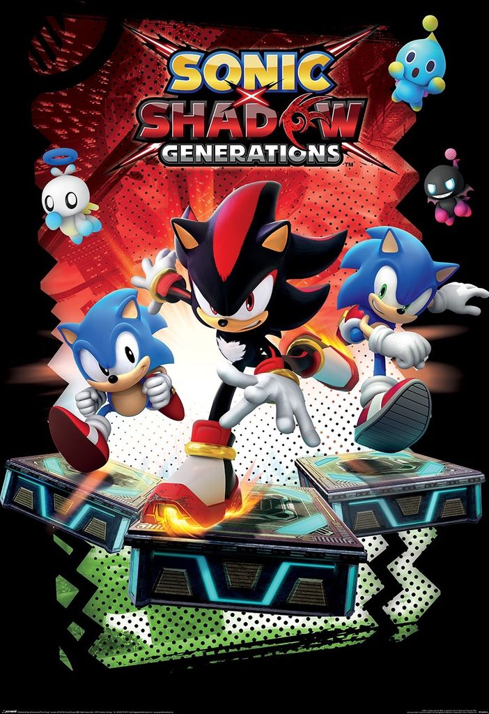 MB 82 - Sonic - Shadow Generations - Poster 61x91,5 cm