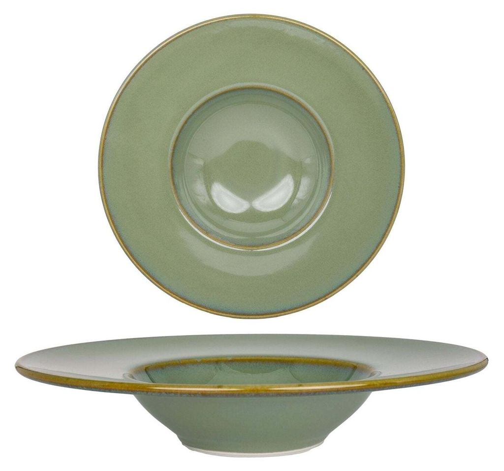 Piatto per pasta Bonna - Sage Hygge - Porcellana - 28 cm Immagine del prodotto 