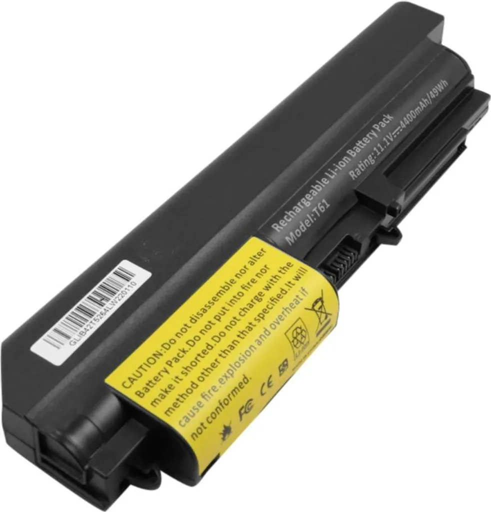 Batterie Li-Ion 4400mAh 11,1V pour ThinkPad R400 T61 - Haute Capacité