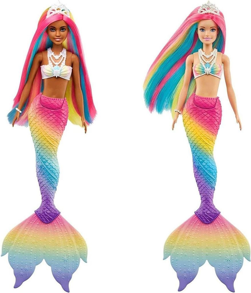 Barbie Dreamtopia. Syrenka tęczowa przemiana Zdjęcie produktu 5