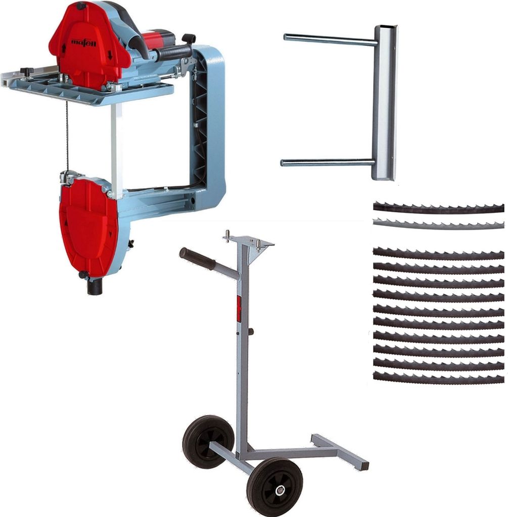 Mafell Zimmerei Handbandsäge Bandsäge Z 5 Ec Transportwagen 10 Sägebänder