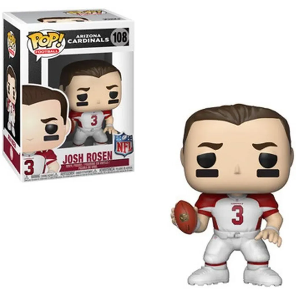Funko POP NFL Arizona Cardinals Josh Rosen 108 Figurine Vinyle