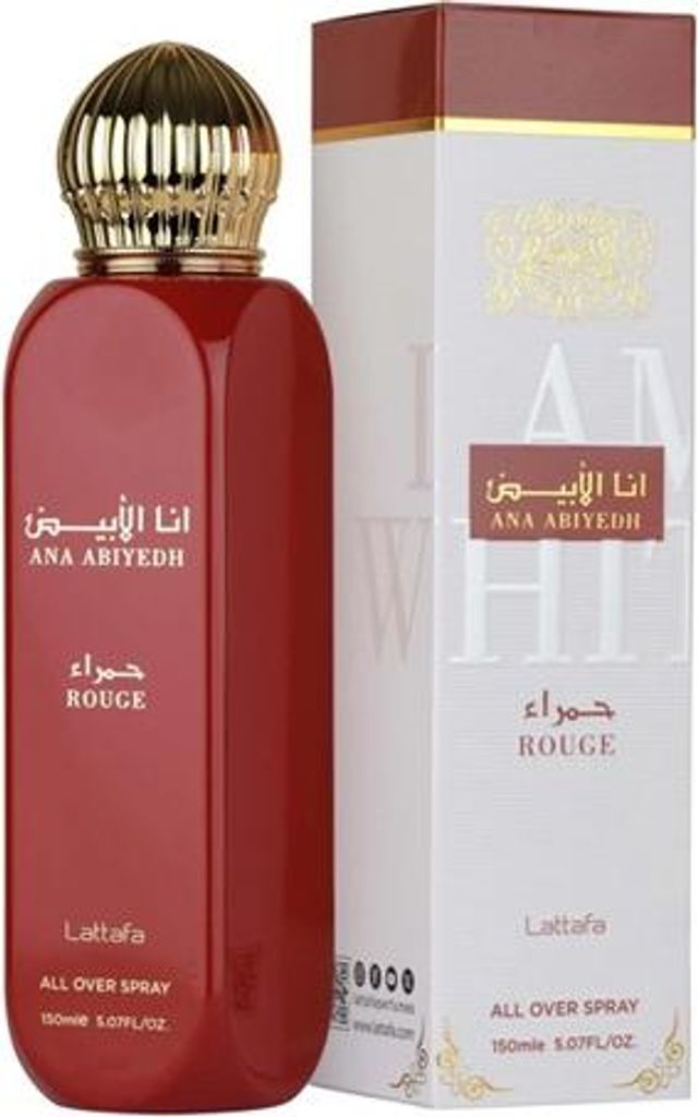 Lattafa Ana Abiyedh Rouge Perfumowany Spray Do Ciała Dla Zdjęcie produktu 
