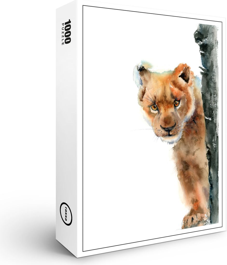 raxxa Premium-Puzzle "Baby Lion", 1000 Teile