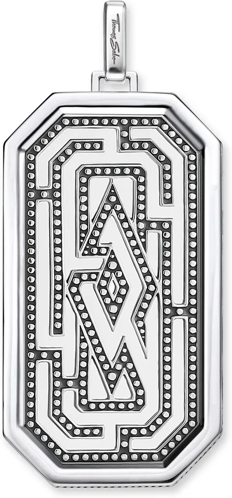 Pendentif Thomas Sabo Labyrinthe : ne ternit pas, argent 925 durable