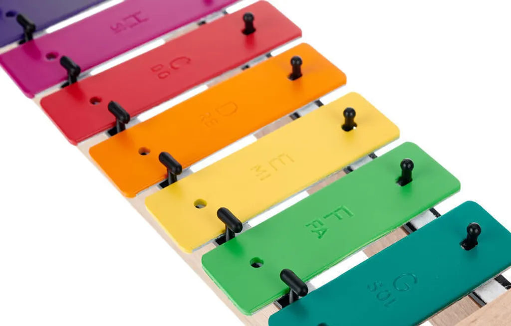 Xylophone métal soprano Goldon 11 notes pour école et maison - 6