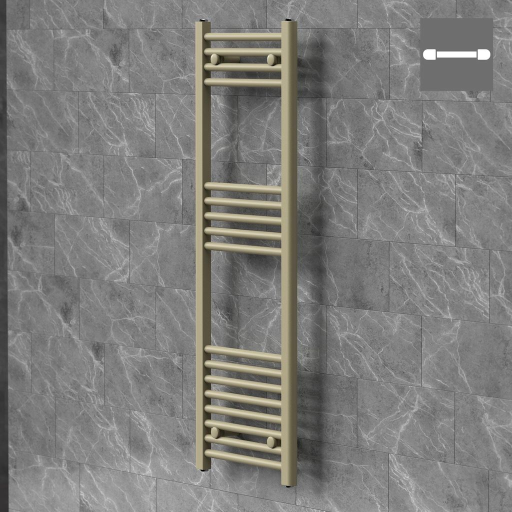 LuxeBath, radiátor na ručníky Sahara, 400x1200 mm, béžová Obrázek produktu 