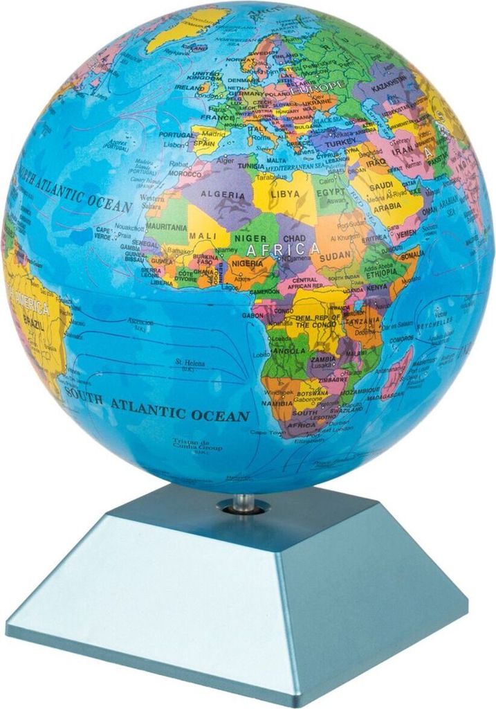 OOTB Drehende Weltkugel ca. 14 x 19 cm